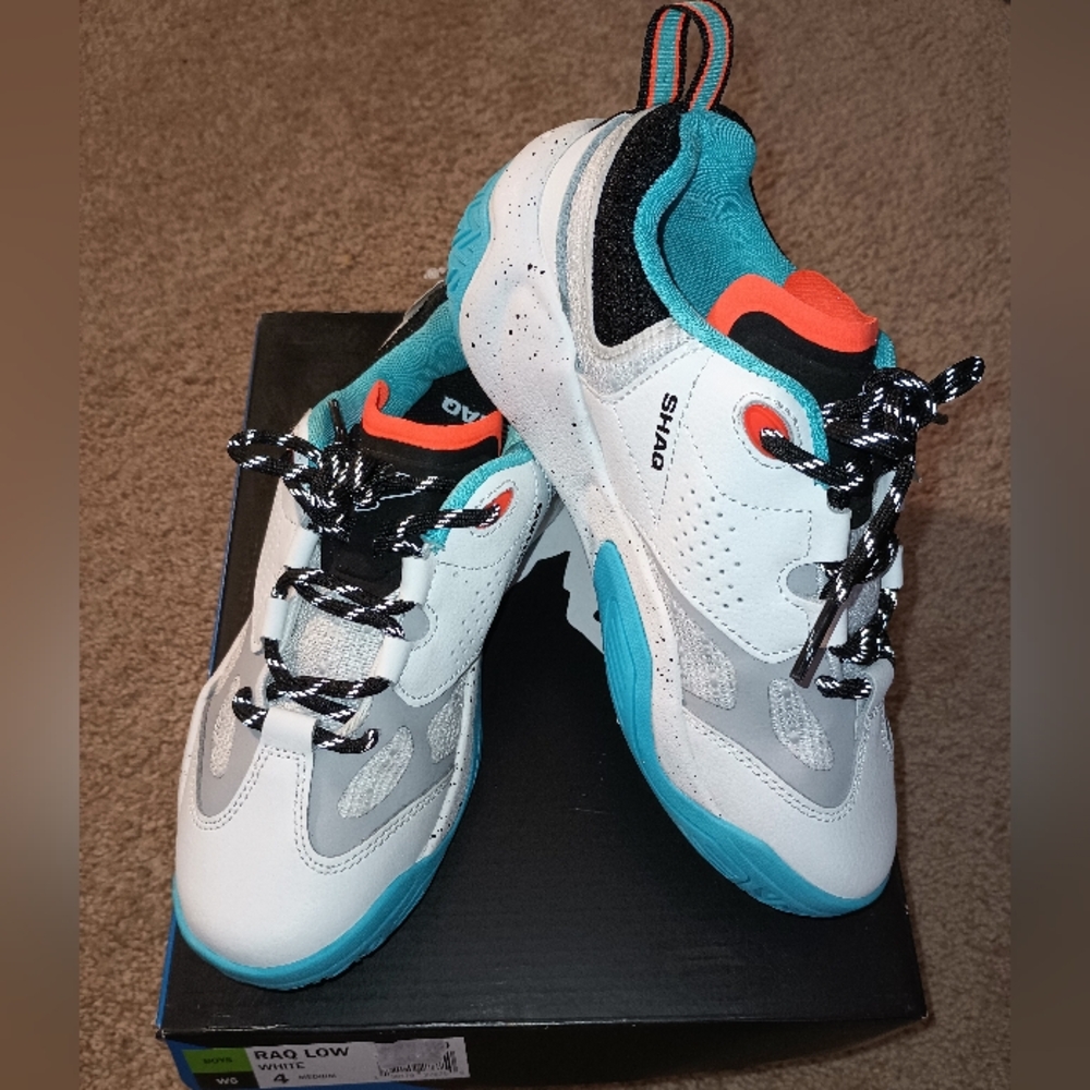 Kids SHAQ To the Raq Sneakers Boys 4M